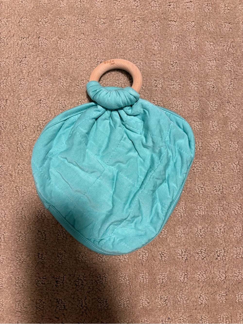 Kyte Baby Lovey Ring - turquoise